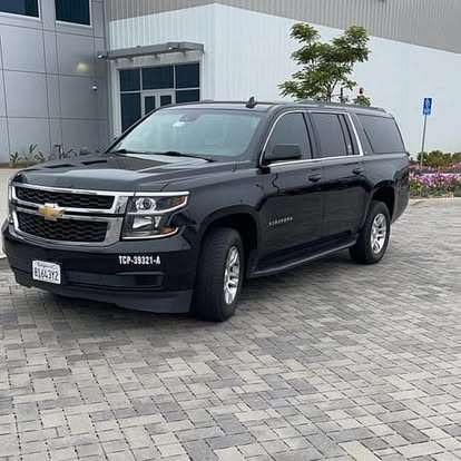 Black Chevrolet SUV